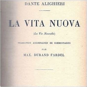 La Vita Nuova All Articles That May Contain Original Research